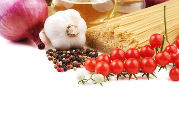 Набор ингредиентов на столе